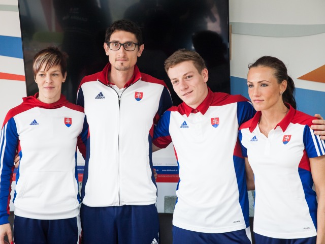 Jana Velďáková, Jozef Repčík, Ján Volko, Iveta Putalová, atletika