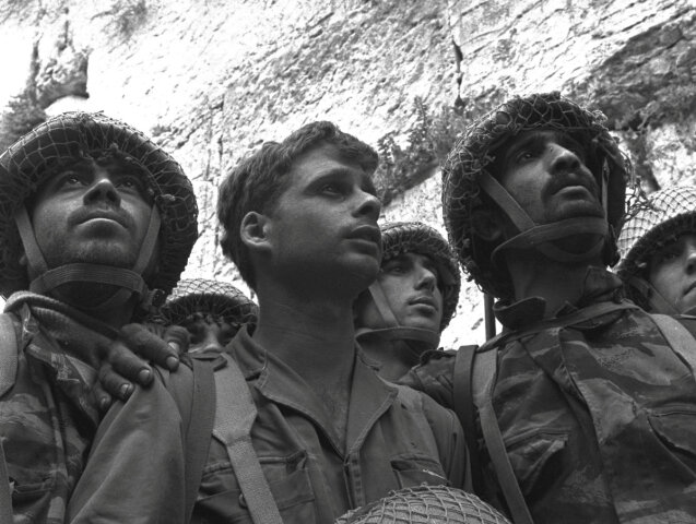 David Rubinger, vojazi, Izrael, Jeruzalem, Múr nárekov