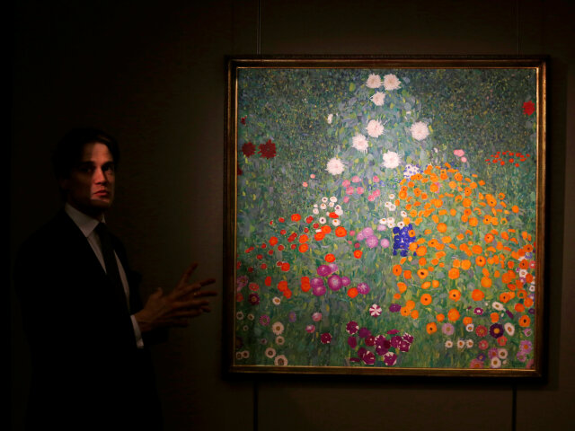 Gustav Klimt, obraz, Sotheby's, Bauerngarten