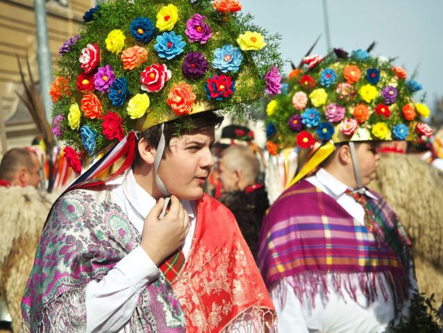 fašiangy, masky, Slovinsko, Markovci
