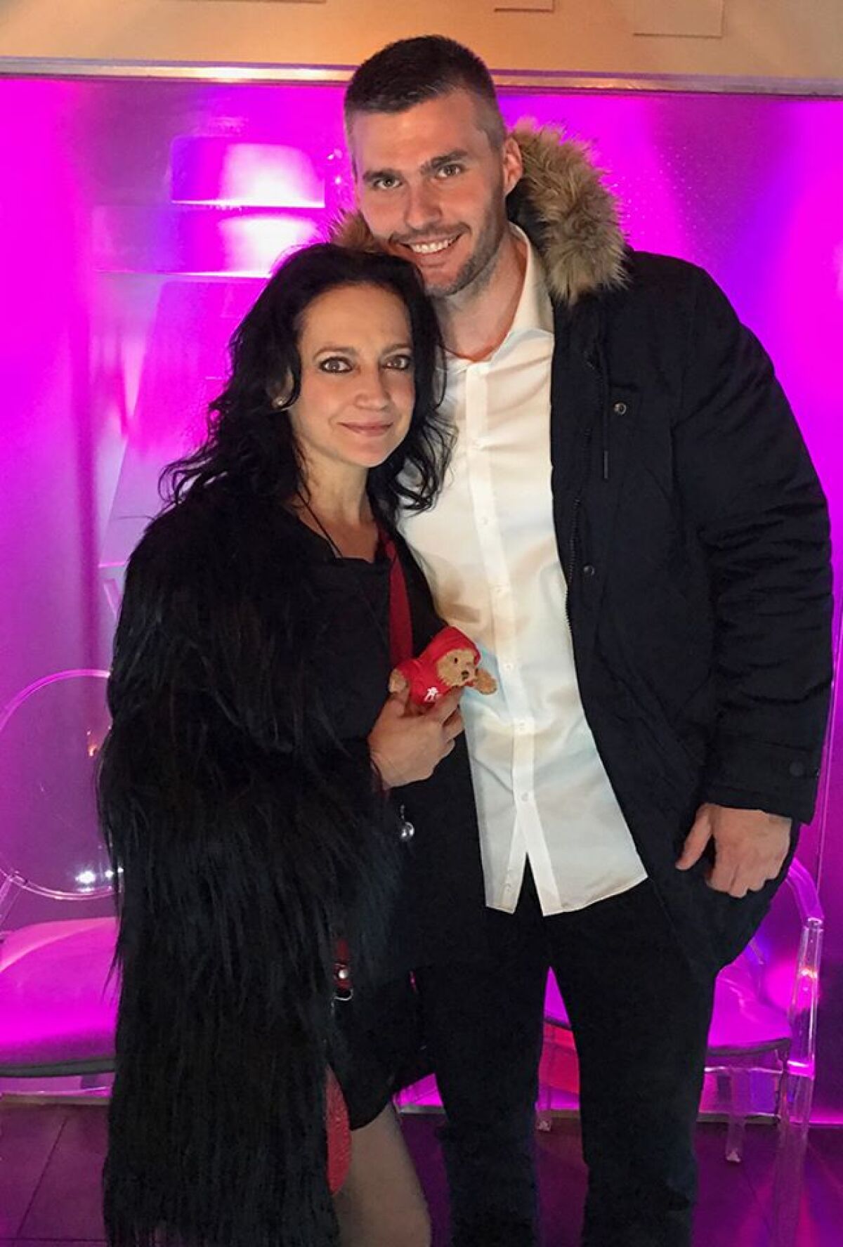 Speváčka Lucie Bílá a jej nový partner Radek. 