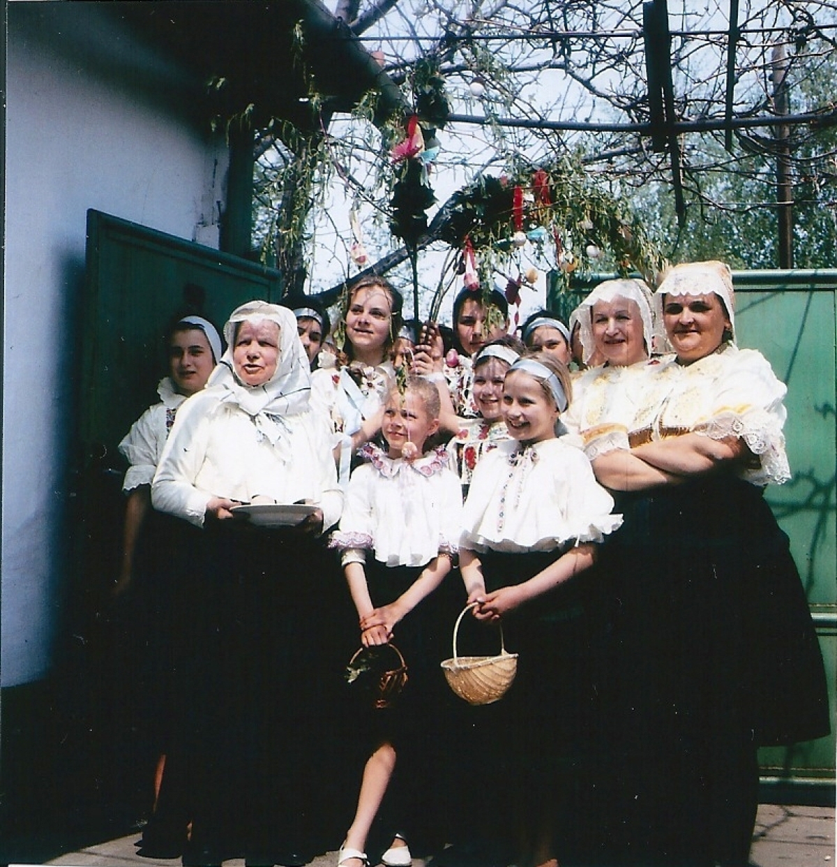 ženy, kroje, tradície, lesola