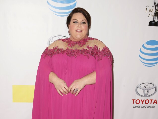 Herečka Chrissy Metz na archívnom zábere.