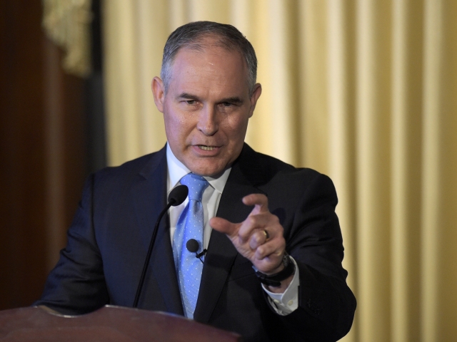 Scott Pruitt, Agentúra pre ochranu životného prostredia, USA