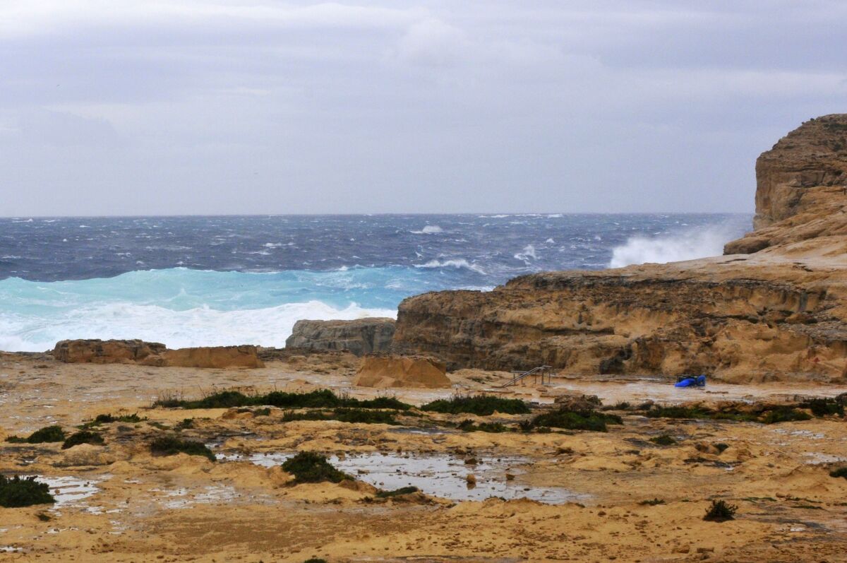 Azúrové okno, Malta, more