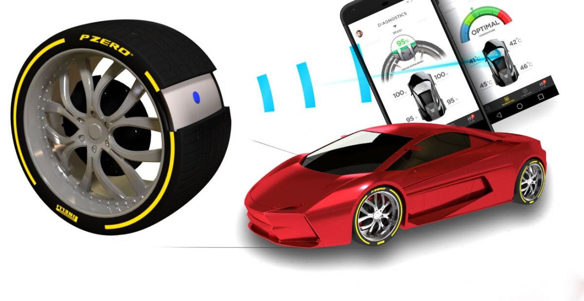 Pirelli Connesso - čip v pneumatike