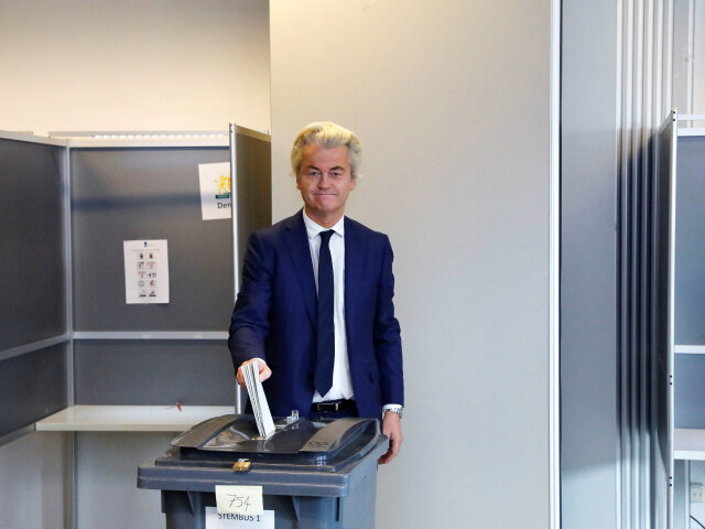 Geert Wilders, hlasovanie, urna, hlasovať