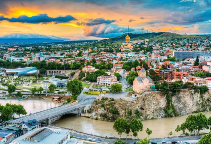 Tbilisi, Gruzínsko, mesto