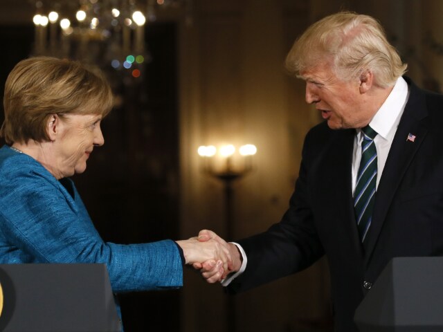 Trump, Donald Trump, Angela Merkelová, Merkel,