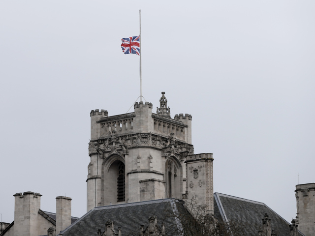vlajka, Londýn, Veľká Británia, Westminster