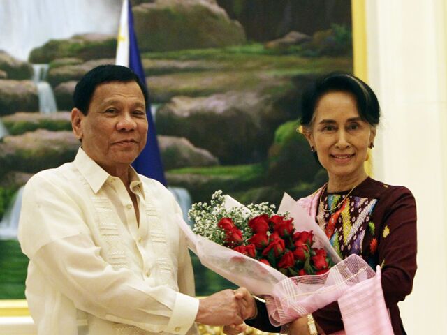 Aun Schan Su Ťij, Barma, Rodrigo Duterte, Filipíny