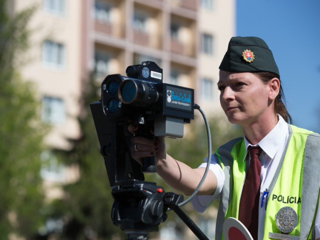 policia meranie rachlosti radar