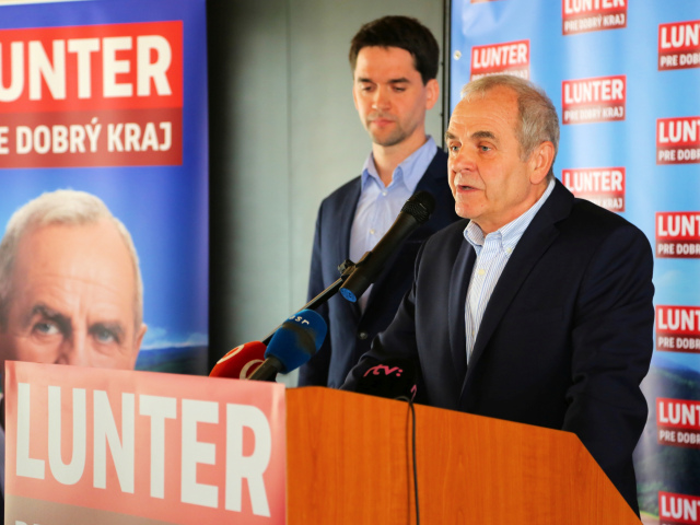 Ján Lunter, župné voľby,