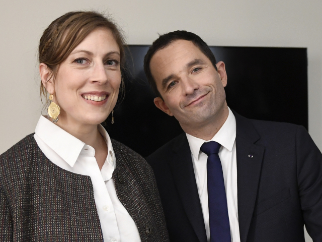 Gabrielle Guallarová, Benoît Hamon