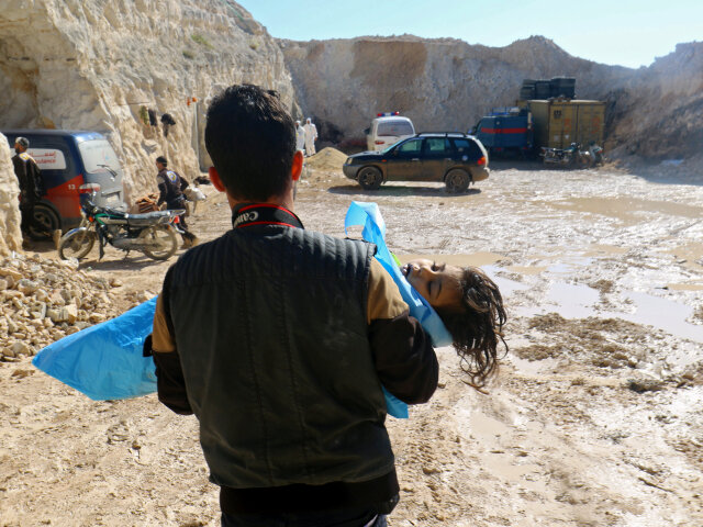 Idlib, dieta, muz, útok plynom, plyn