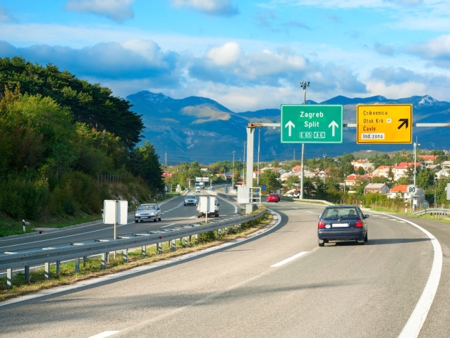 Chorvátsko, diaľnica