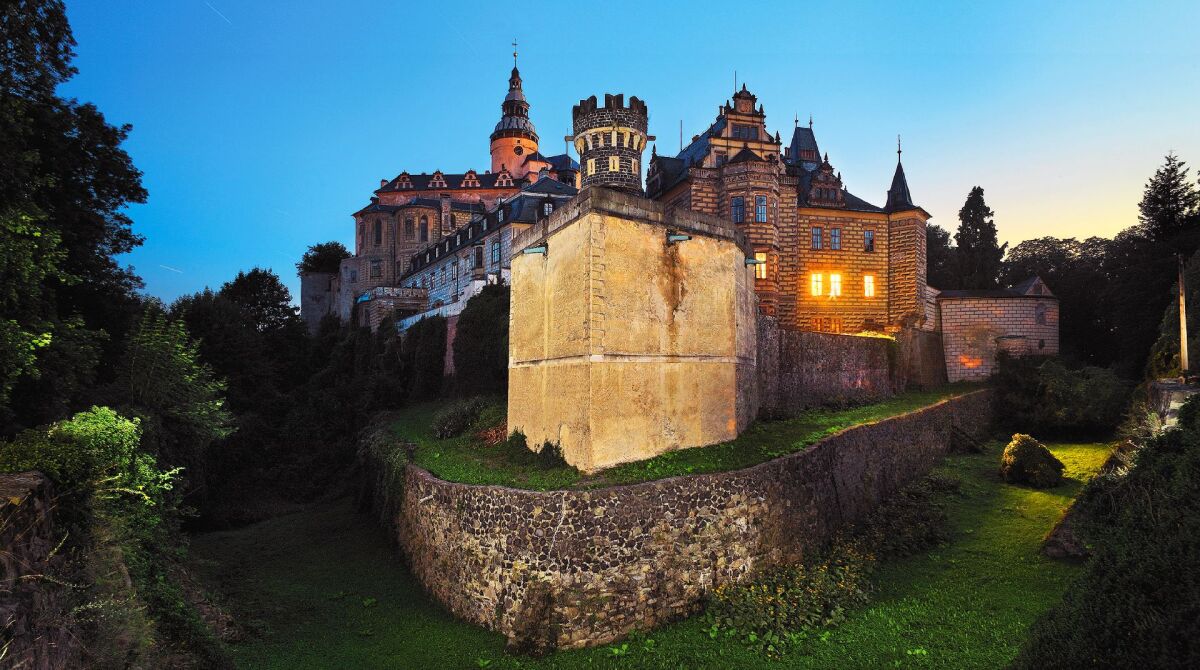 Frýdlant, hrad a zámok,