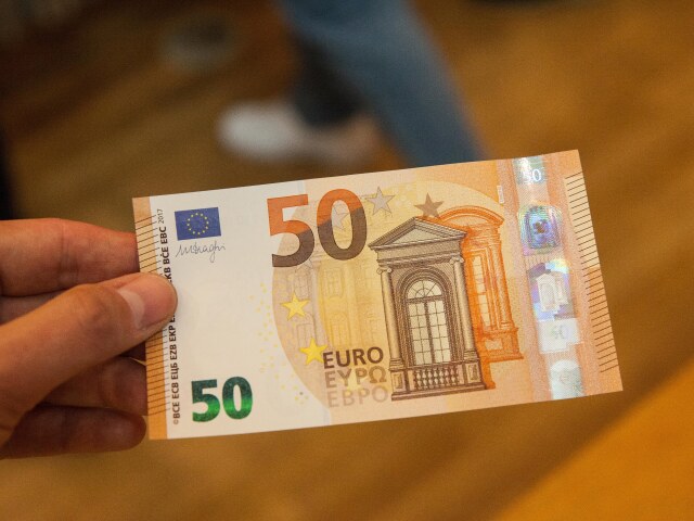 bankovka, euro, 50,
