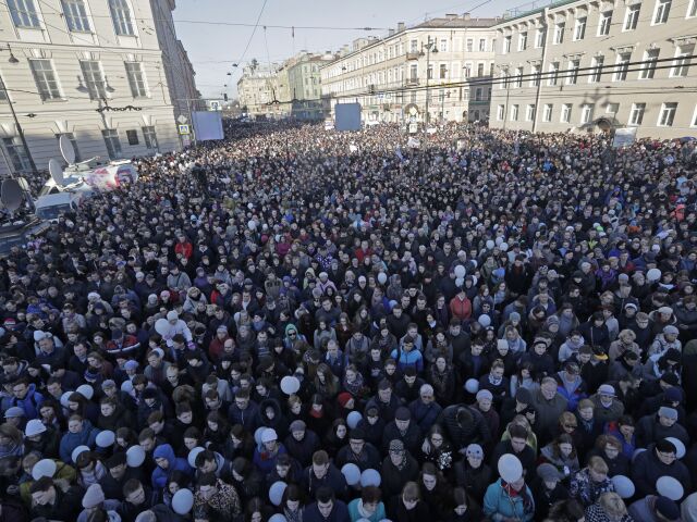 petrohrad, pochod, pieta, demonstracia, rusko