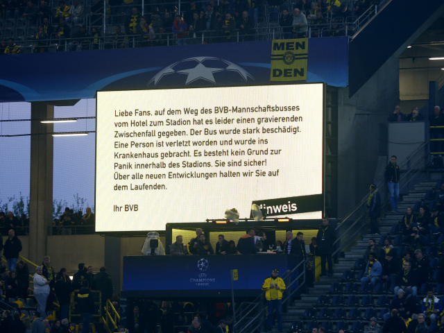 Dortmund, výbuch,
