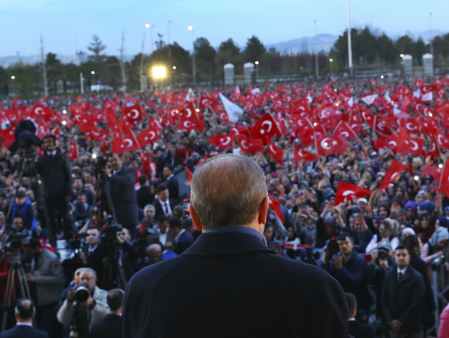 Recep Tayyip Erdogan, ankara, turecko, prejav