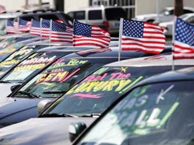 USA - predaj áut