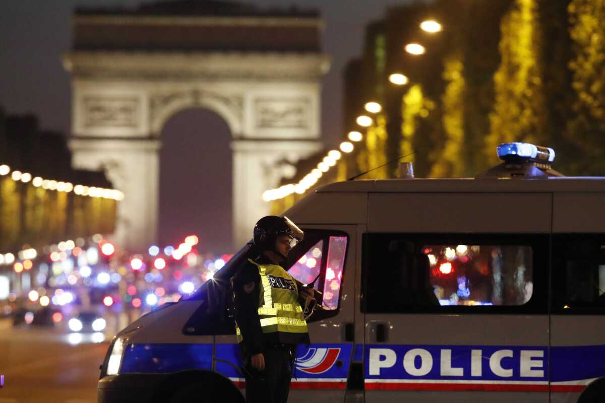 Champs-Élysées, streľba na Champs-Élysées, polícia,