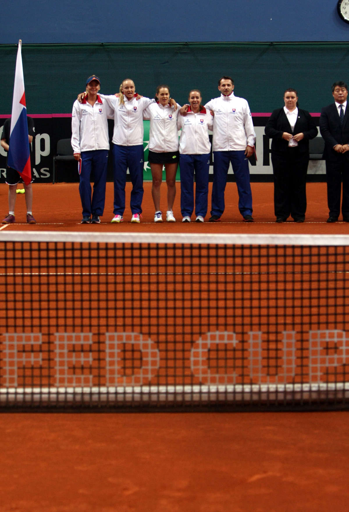 Daniela Hantuchová, Rebecca Šramková, Jana Čepelová, Kristína Kučová, Matej Lipták, slovensko, fed cup, pohár federácie