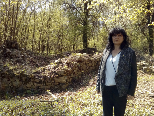 Alena Šoltýsová, starostka, kostolík