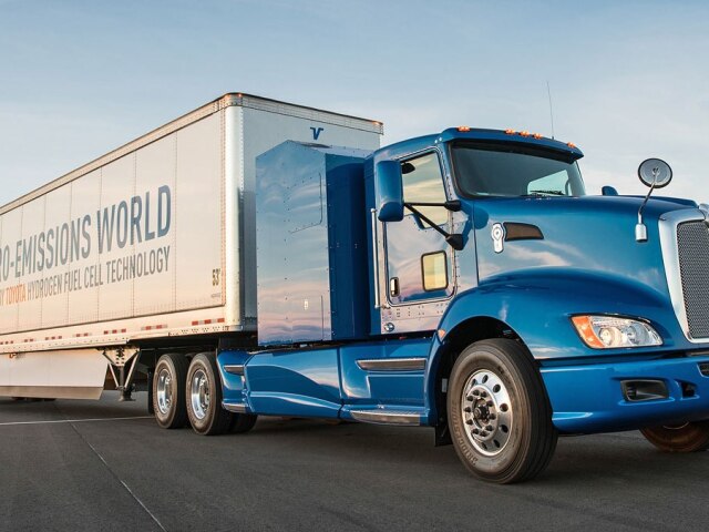 Toyota Project Portal - Kenworth na vodík