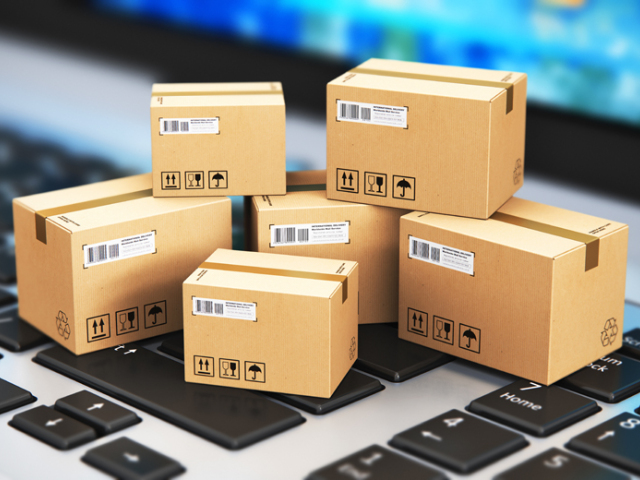 balíky, eshop, online nakupovanie