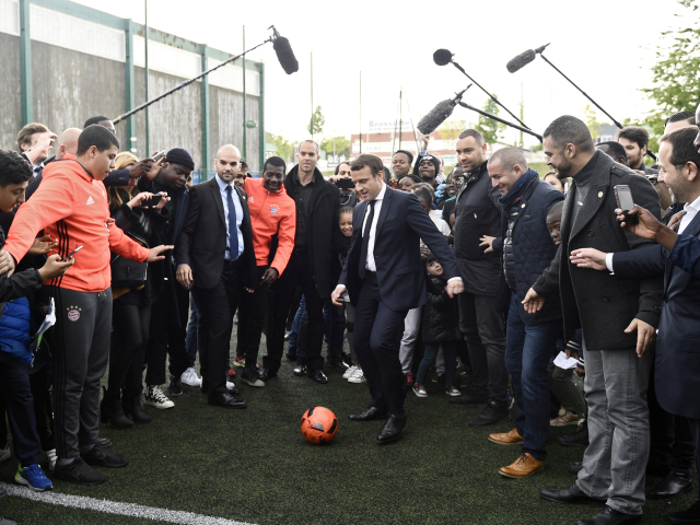 Emmanuel Macron, Paríž, Sarcelles, prezident, voľby