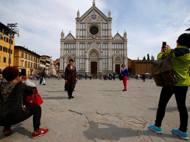 Florencia, Taliansko, turisti