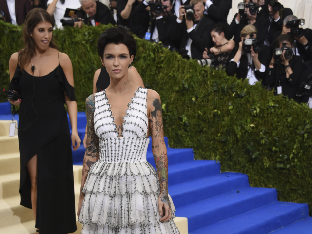 Herečka a modelka Ruby Rose.
