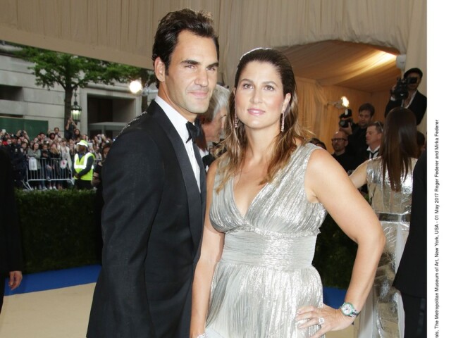 Roger Federer a jeho manželka Mirka Federer