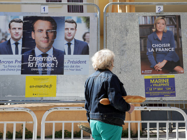 macron, le pen, nice, plagaty