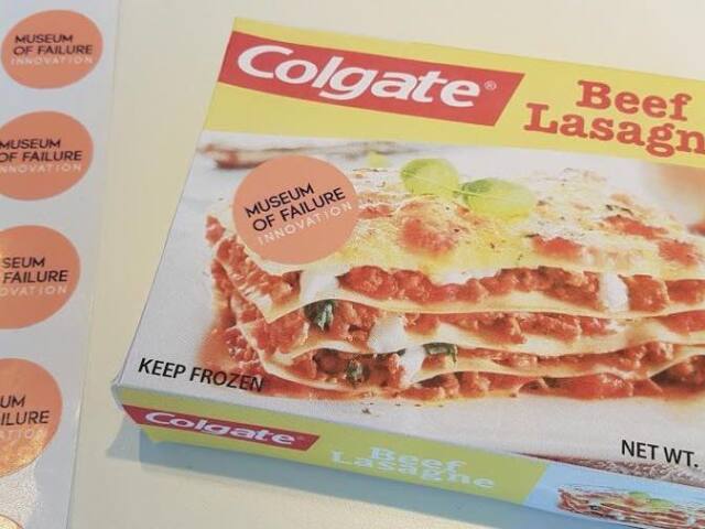 NEPOUZIVAT! lasagne Colgate muzeum zlyhani