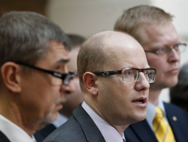 sobotka, babiš, Bělobrádek