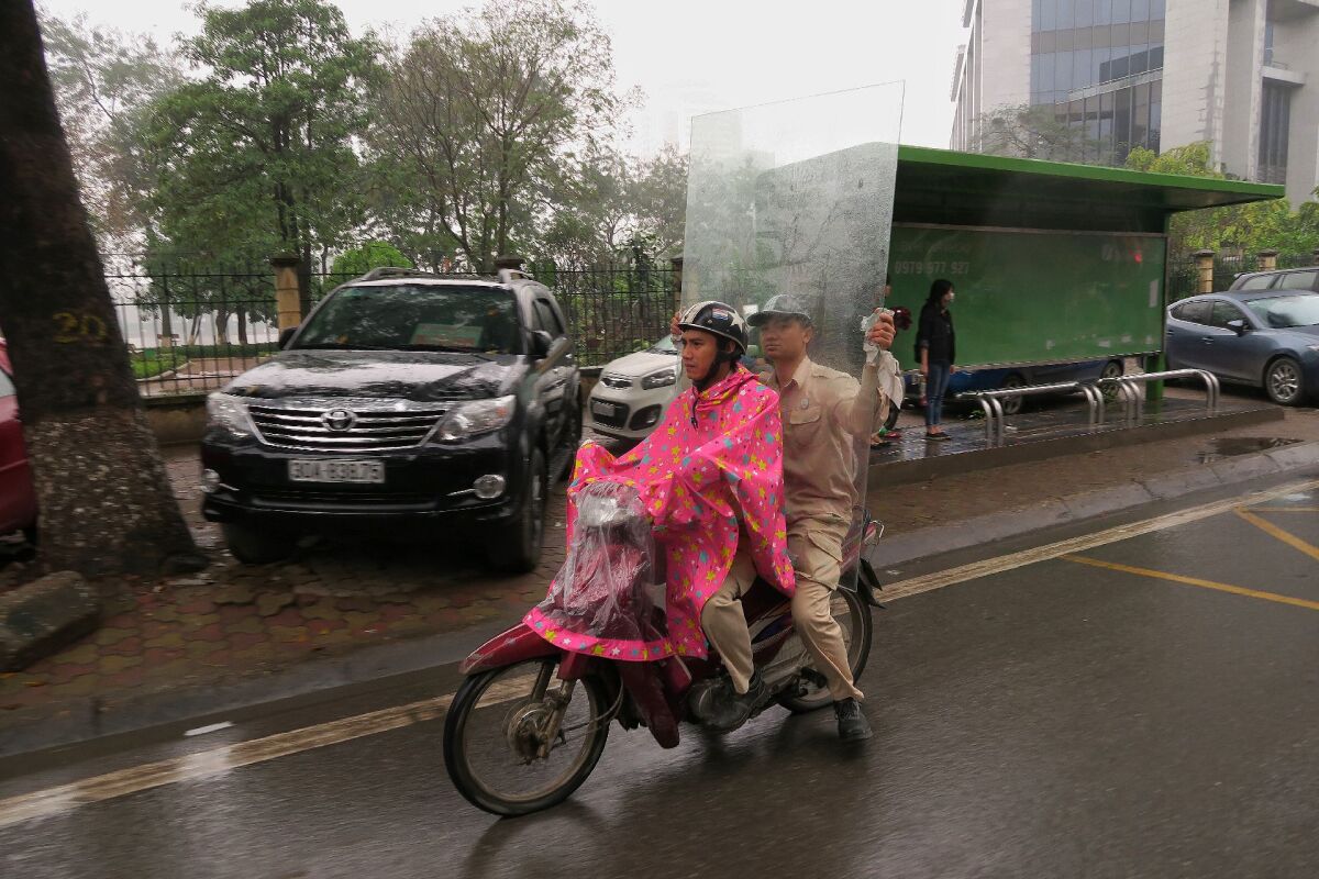 Vietnam, motorka, skúter