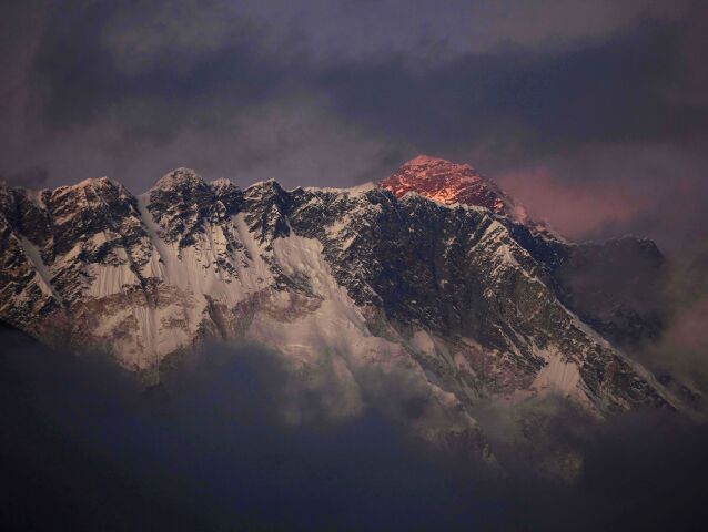 Mount Everest, Himaláje, Nepál