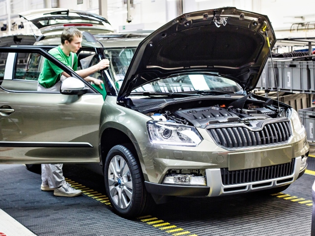 Škoda Yeti - výroba