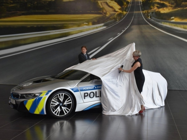 BMW i8 - Polícia ČR