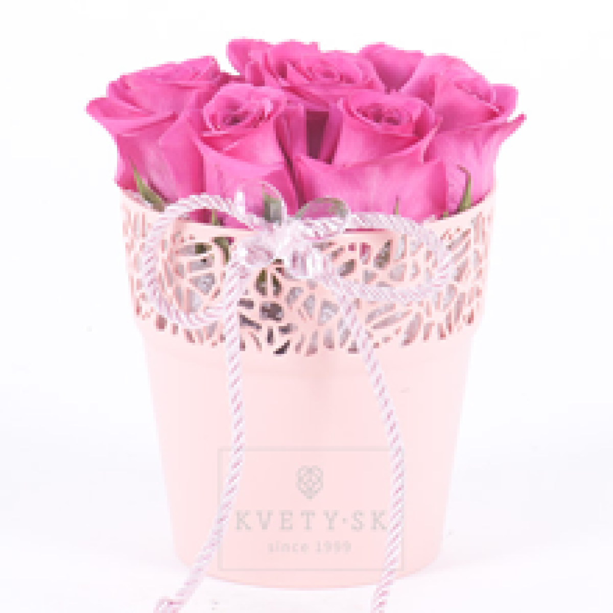 Flower pot rose pink v hodnote 16, 99 €