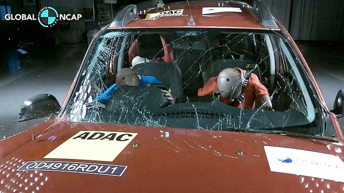 Global NCAP - Dacia Renault Duster