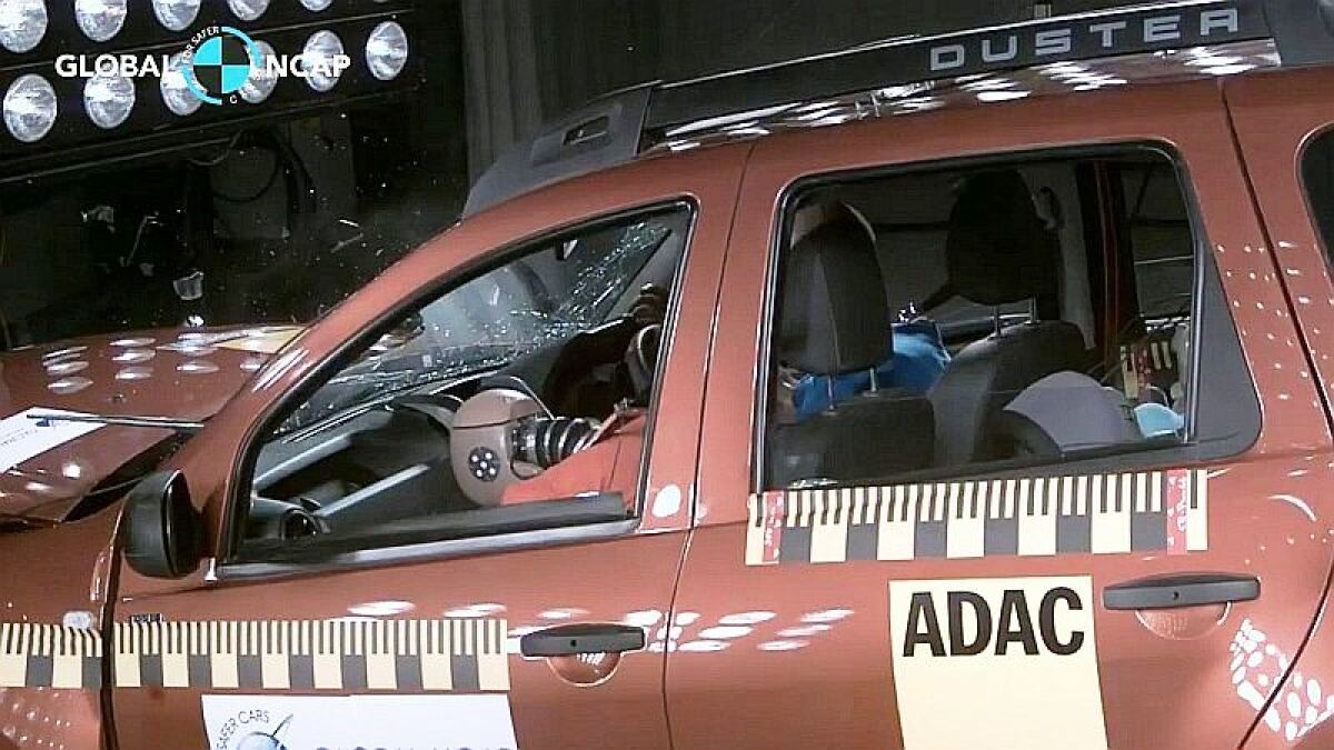 Global NCAP - Dacia Renault Duster