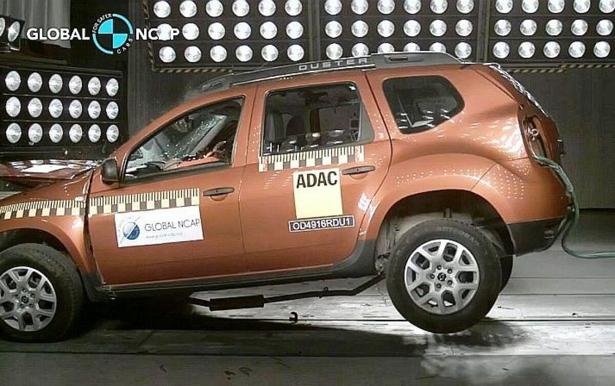 Global NCAP - Dacia Renault Duster