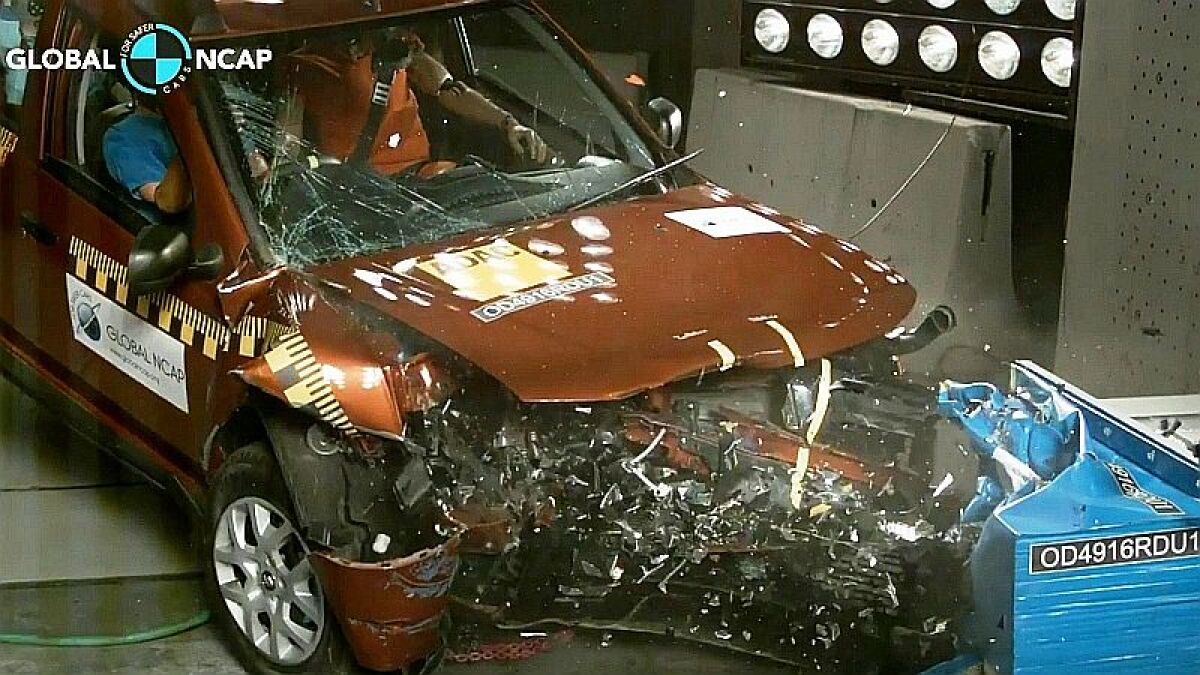 Global NCAP - Dacia Renault Duster