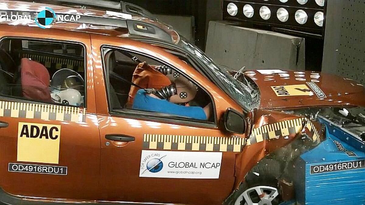 Global NCAP - Dacia Renault Duster