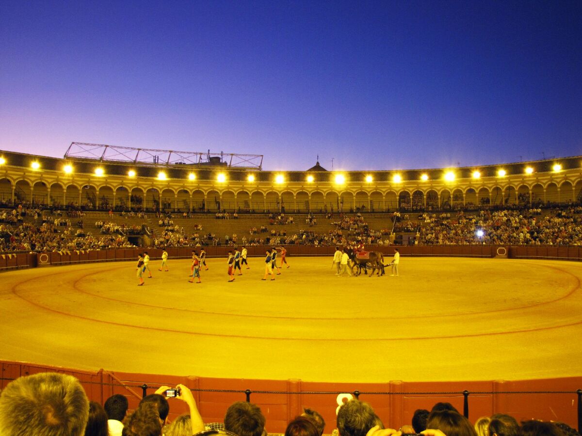 korida, býčie zápasy, Sevilla, Španielsko