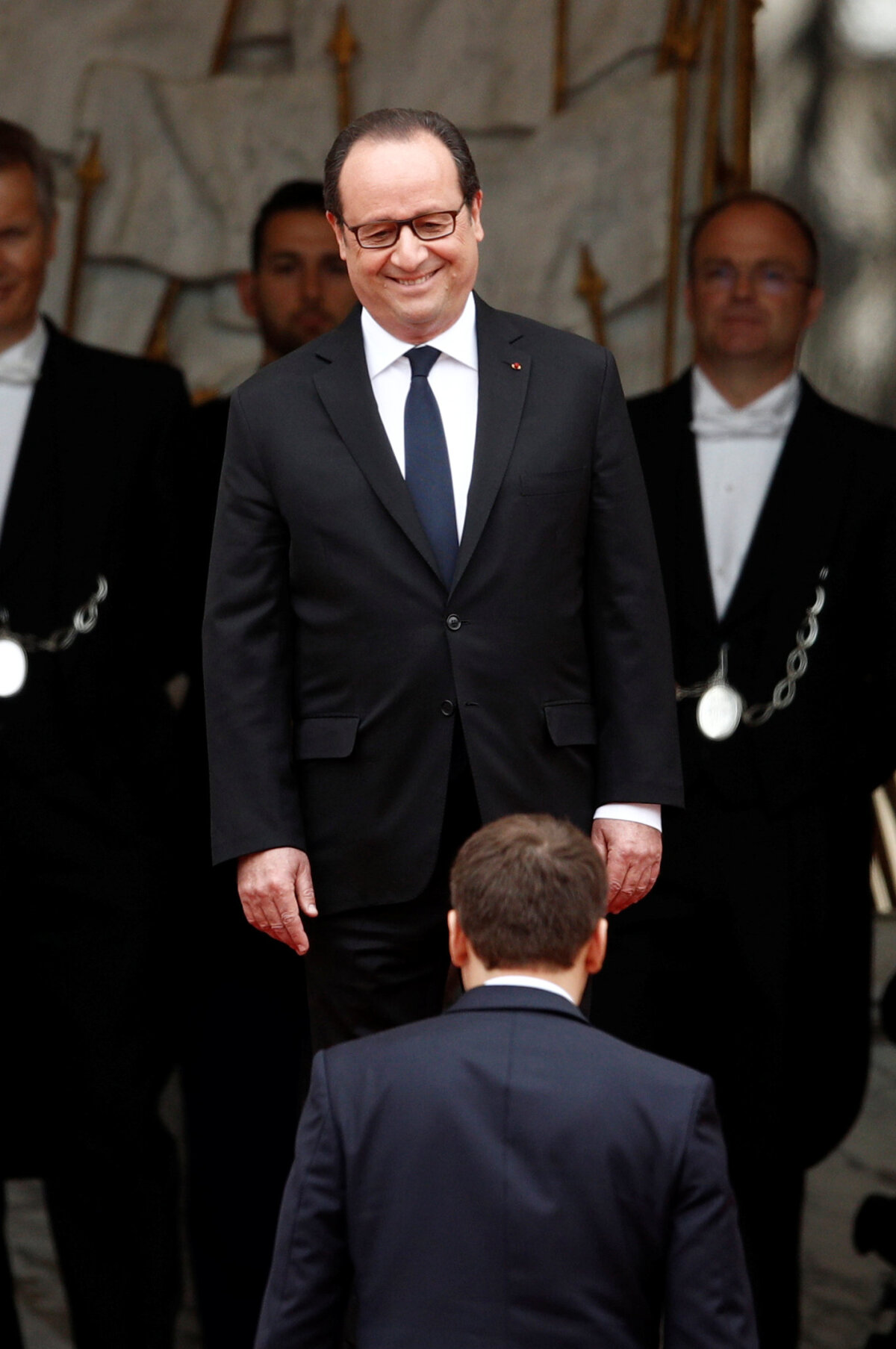 macron, emmanuel macron, inaugurácia, elyzejsky palac, Brigitte Trogneux